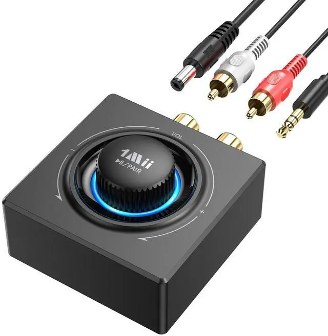 Main image of B06T3 Bluetooth 6.0 Receiver for Home Stereo, RCA & 3.5mm AUX Jack
