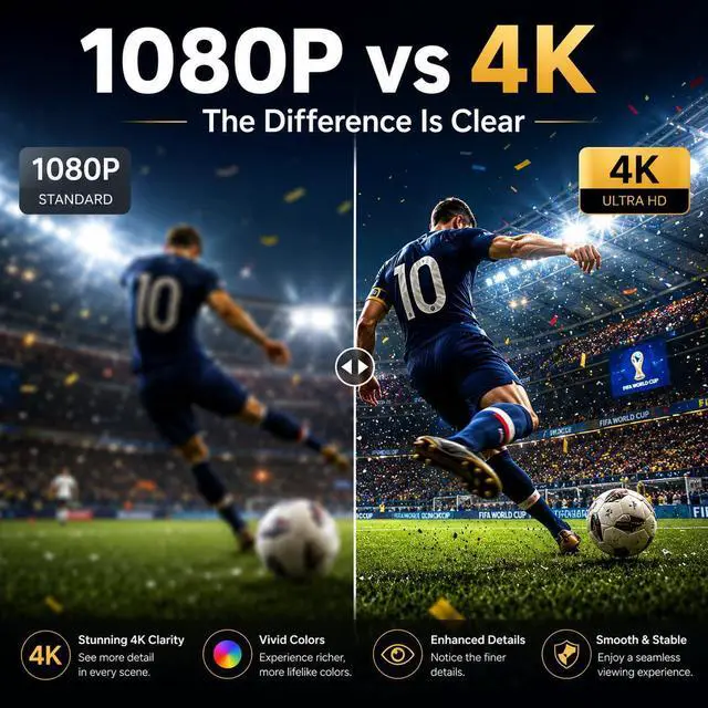 Alt view image 5 of 7 - 2 Wireless Display Receiver, H.265 decoding, 4K Output, Supports 2.4/5GHZ WiFi, Compatible with Android, iOS, Windows, MacOS, DLNA, Miracast, Airplay mirroring