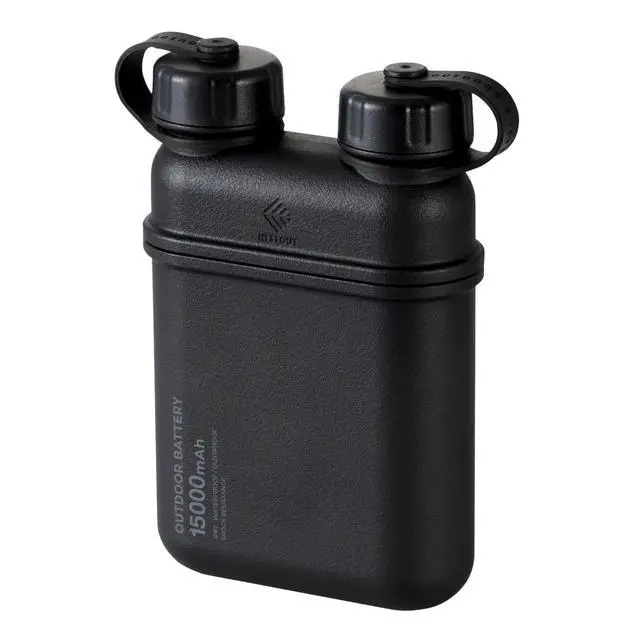 Main image of NESTOUT Rugged Power Bank, 15000mAh Outdoor Charger, 32W USB C Fast Charging PD, Waterproof IP67, Heavy Duty Shockproof, Tactical Battery Pack for iPhone Tablet Hiking Camping Survival (Black)