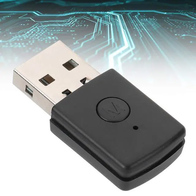 Alt view image 3 of 7 - Bluetooth USB Dongle, Mini Microphone Adapter, Receiver Transmitter for Gamepad Audio, Wireless Bluetooth Adapter for PC Speaker