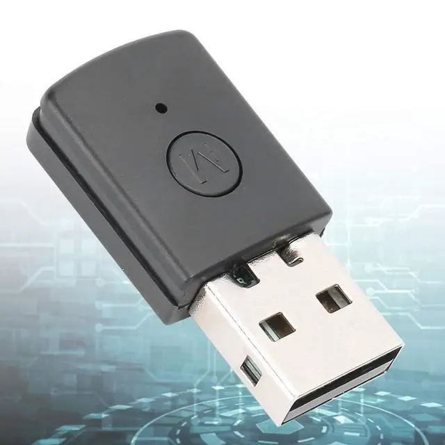 Alt view image 2 of 7 - Bluetooth USB Dongle, Mini Microphone Adapter, Receiver Transmitter for Gamepad Audio, Wireless Bluetooth Adapter for PC Speaker