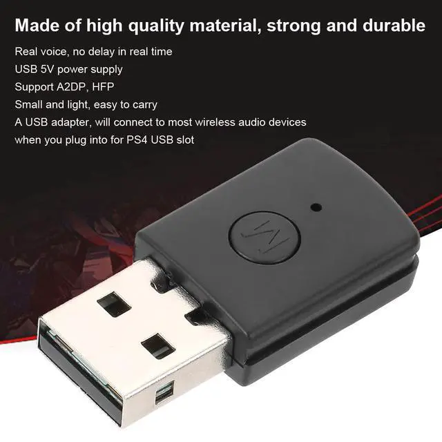 Alt view image 4 of 7 - Bluetooth USB Dongle, Mini Microphone Adapter, Receiver Transmitter for Gamepad Audio, Wireless Bluetooth Adapter for PC Speaker