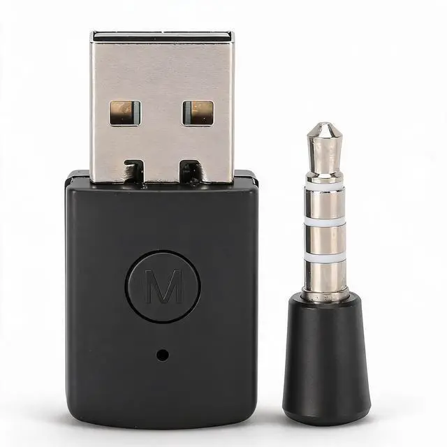 Main image of Bluetooth USB Dongle, Mini Microphone Adapter, Receiver Transmitter for Gamepad Audio, Wireless Bluetooth Adapter for PC Speaker
