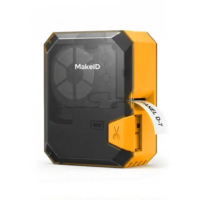 Main image of P31S Portable Industrial Label Printer, 1" Print Head, Bluetooth, Mobile/PC Software. Comes with 1 Roll 0.75" x 19.68ft Label, Harsh Environment Resistant, for Wire, Cable & Heat Shrink Tubes