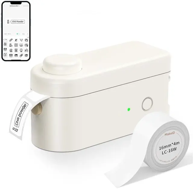 Main image of Lightweight Label Maker with Cutter L1-C Bluetooth Printer