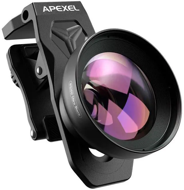 Main image of 100Ultra Macro Lens - Enhanced Version Smartphone Lens for iPhone, Samsung, Pixel | Professional Macro Photography of Flowers, Iinsects, Jewelry, Food Details and Other Small Objects