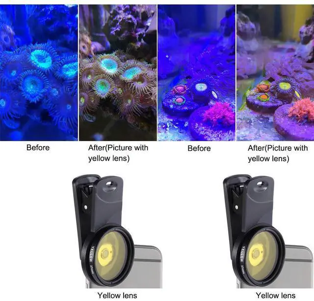 Alt view image 4 of 7 - Coral Lens Filter Kits for Phone