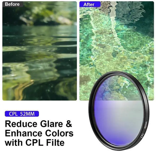 Alt view image 4 of 7 - Macro & Wide Angle Lens for iPhone, Phone Camera Lens Kit with CPL Polarizing Filter & 4752mm Adapter Ring, Professional iPhone Camera Lens Accessories for Photography