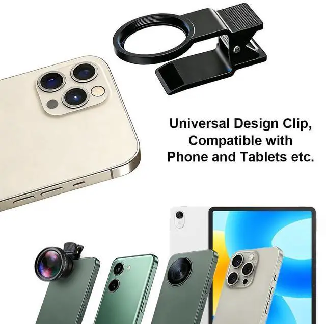 Alt view image 6 of 7 - Macro & Wide Angle Lens for iPhone, Phone Camera Lens Kit with CPL Polarizing Filter & 4752mm Adapter Ring, Professional iPhone Camera Lens Accessories for Photography