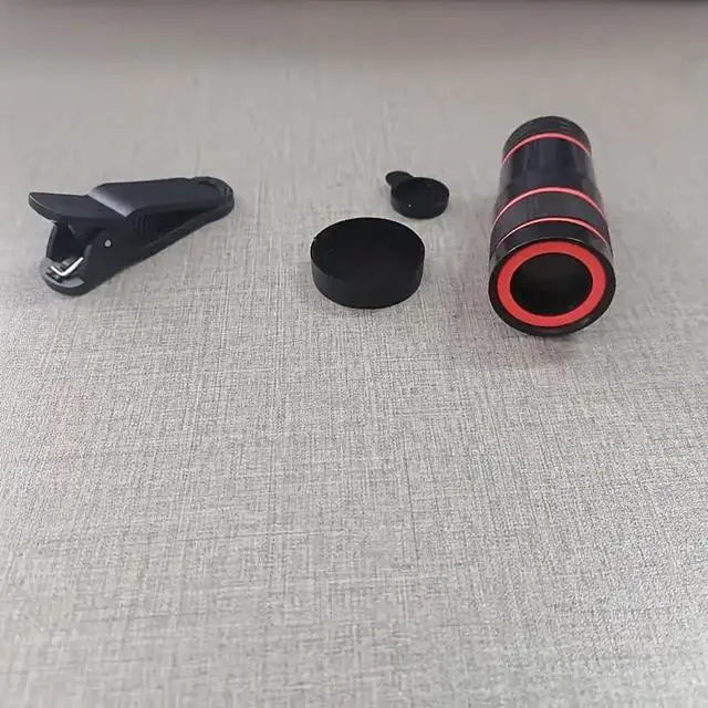 Alt view image 4 of 6 - 1pc 8X Zoom Lens for Smartphones, PVC Clip-On Camera Lens with Special Effects, Universal Phone Photography Accessory, No App Required Easy Clip Design
