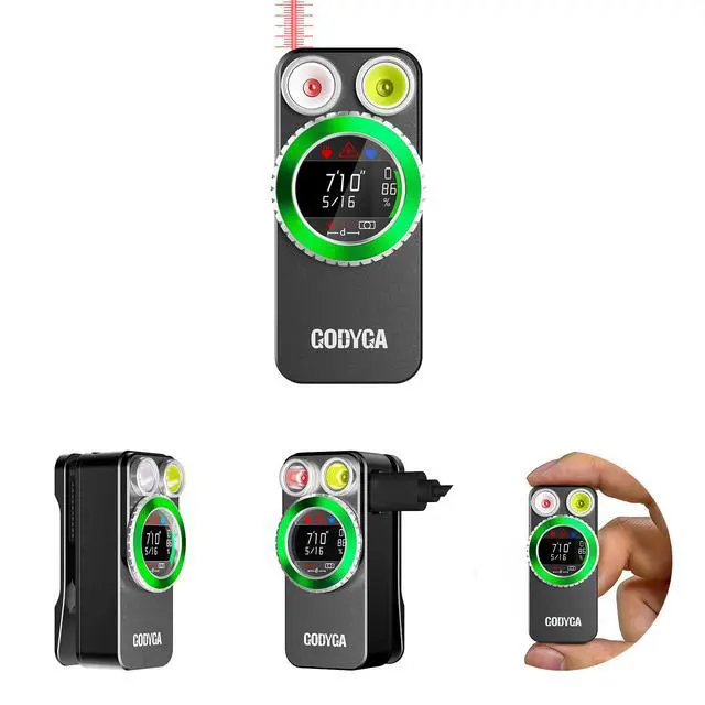 Main image of TorchEye RD 4-in-1 Laser Distance Measure 65ft with Smart EDC Flashlight,650LM White & Red Light, Smart Display, Type-C Rechargeable, Magnetic Clip-on Light for Indoor Measurement, Emergency