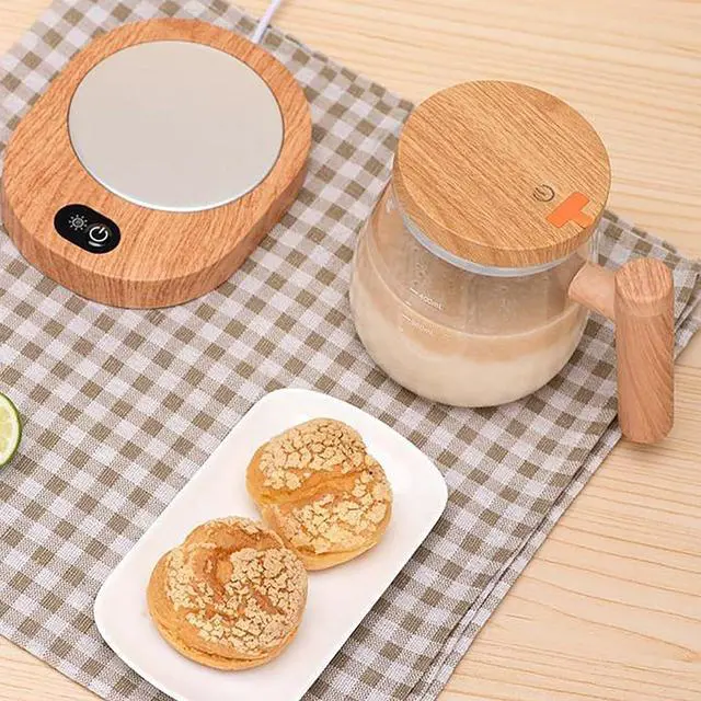 Alt view image 3 of 7 - Coffee Mug Warmer Smart Beverage Cup Warmer, Corded Electric Candle Plate