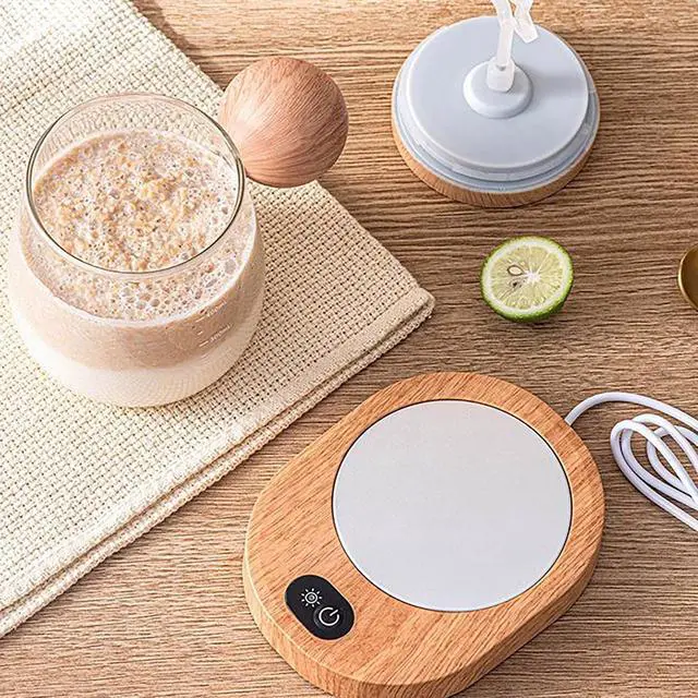 Alt view image 6 of 7 - Coffee Mug Warmer Smart Beverage Cup Warmer, Corded Electric Candle Plate