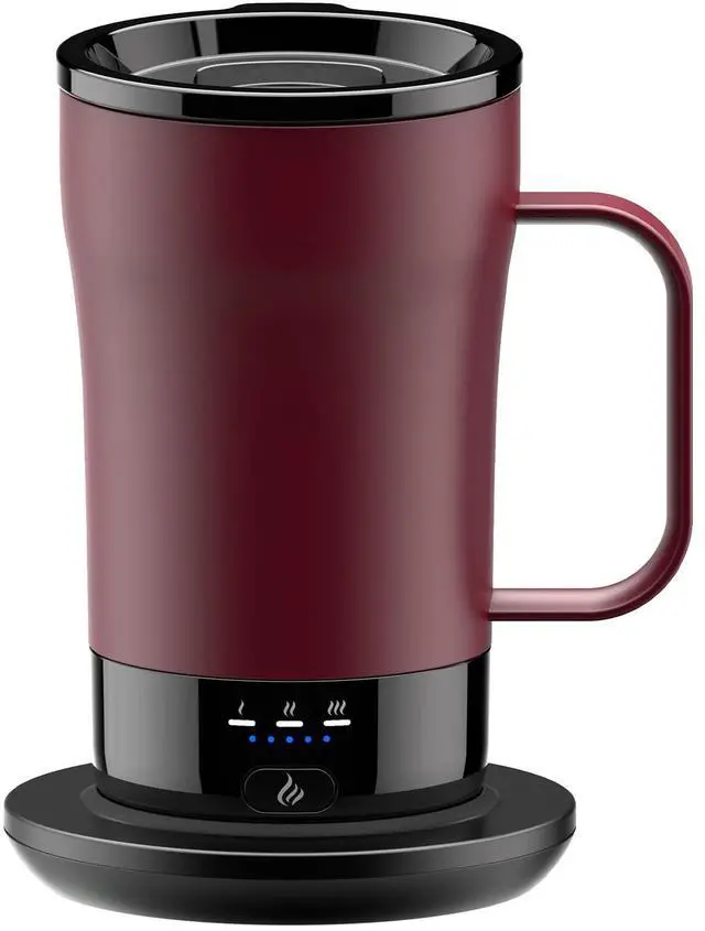 Main image of Self-Heating Coffee Mug, 14oz Heated Coffee Mug - Rechargeable Temperature Control Coffee Mug Keep Coffee Hot, Smart Mug Great Gift for Coffee Lovers & Slow Sippers