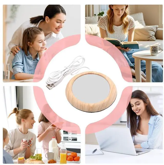 Alt view image 4 of 7 - Mug Warmer - Electric Plate USB Powered