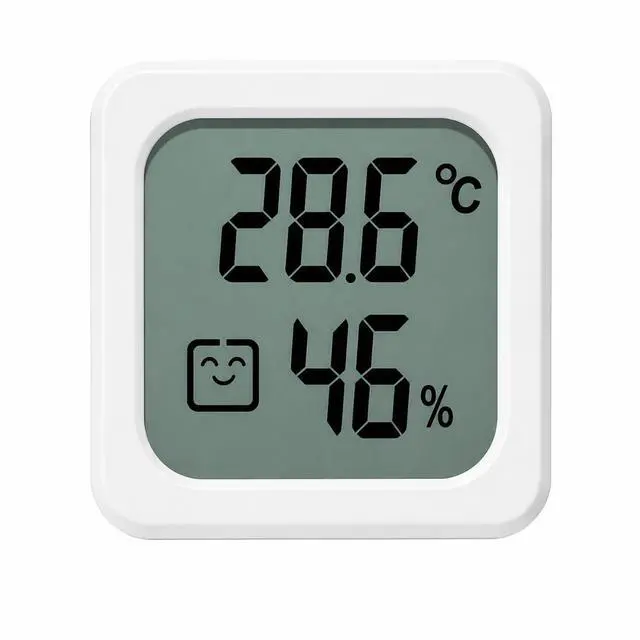 Main image of Digital Hygrometer Indoor Thermometer, Mini Room Humidity Meter with Comfort Indicator, for Home Bedroom Office Greenhouse Indoor Outdoor Thermometer