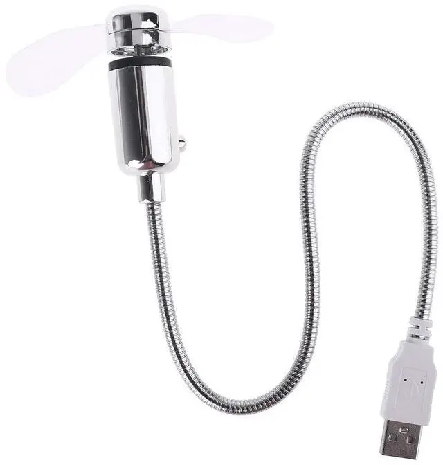 Main image of Portable USB-powered Cooling Fan, Flexible Gooseneck Desktop Fan With Switch, Suitable For Desktop Computers, Laptops, And Tablets