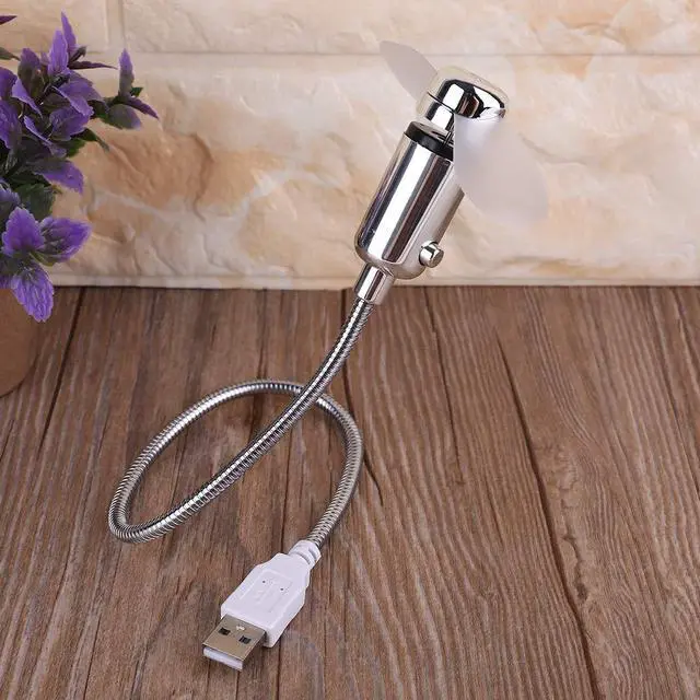 Alt view image 5 of 7 - Energy Saving Flexible USB Cooling Fan with Switch for Notebook Laptop Computer,Cooling Fan