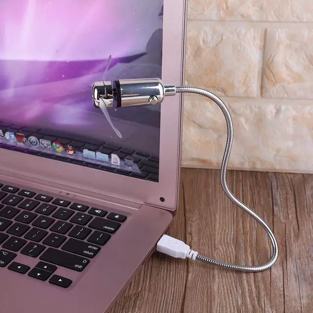 Alt view image 7 of 7 - Energy Saving Flexible USB Cooling Fan with Switch for Notebook Laptop Computer,Cooling Fan