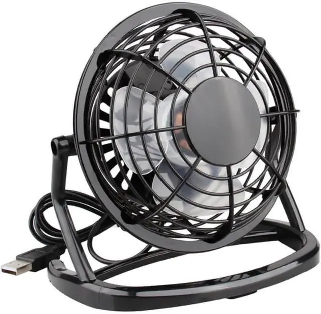 Main image of USB Powered Mini Desktop Cooling Fan Small Table Fan with Non Slip Base Detachable Cover for Easy Cleaning Personal Cooling for Office Study and Home Use