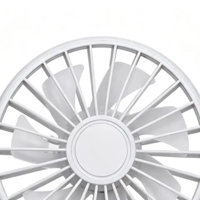 Alt view image 7 of 7 - USB Mini Fan | Quiet Portable Plug & Play Cooling Fan | Flexible Small Personal Desk Fans | Compatible With Power Bank, Laptop, PC | Home Office School Travel Commuting Walking Use