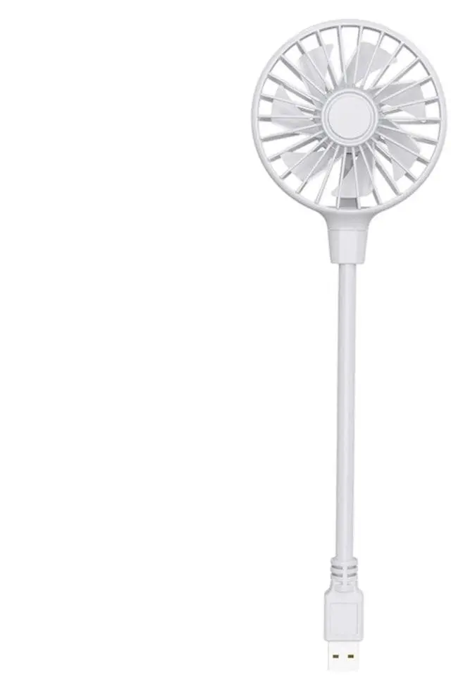 Main image of Mini USB Fan | Plug and Play Portable Quiet Flexible | Mini Noiseless Fan | for Power Bank Laptop PC Home Office School Laptop PC Travel Commuting Walking