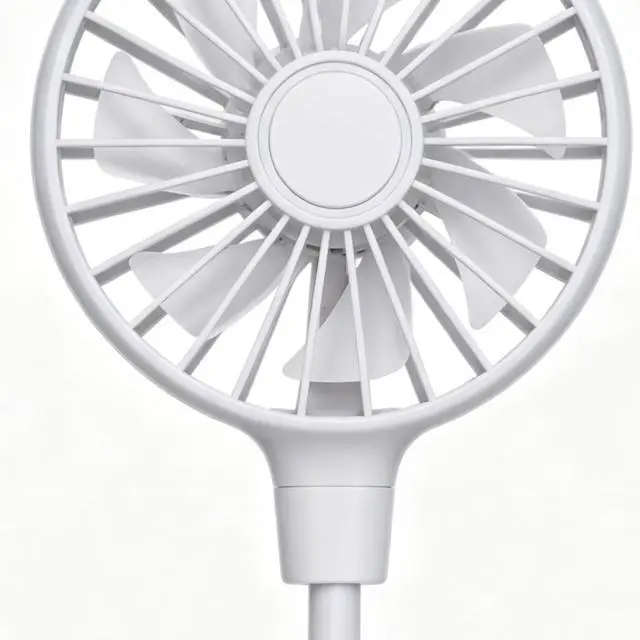 Alt view image 7 of 7 - Mini USB Fan | Plug and Play Portable Quiet Flexible | Mini Noiseless Fan | for Power Bank Laptop PC Home Office School Laptop PC Travel Commuting Walking