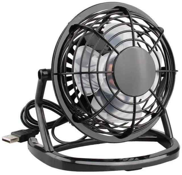 Main image of USB Mini Desk Fan 4-inch Portable Plastic Air Circulator Fan Silent Small USB Powered for Home Office Desktop Use