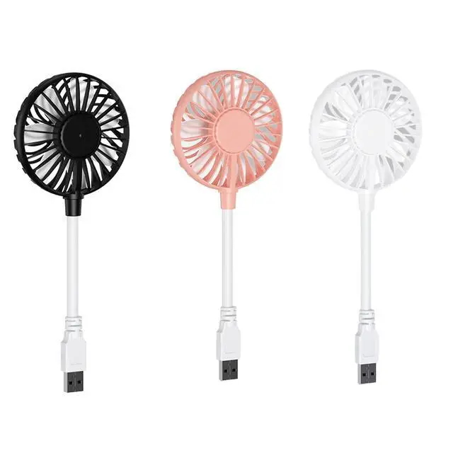 Alt view image 4 of 7 - USB Fan 5W 5V Adjustable Angle Small Silent Office Desk Portable Fans Cooler Handheld Silent Table Cooler Portable Rechargeable