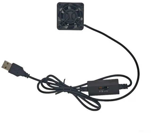 Main image of 40mm Mini USB Fan, Adjustable Speed for Enhanced Cooling, Compact Design Perfect for For laptops and Gaming Environments (B)