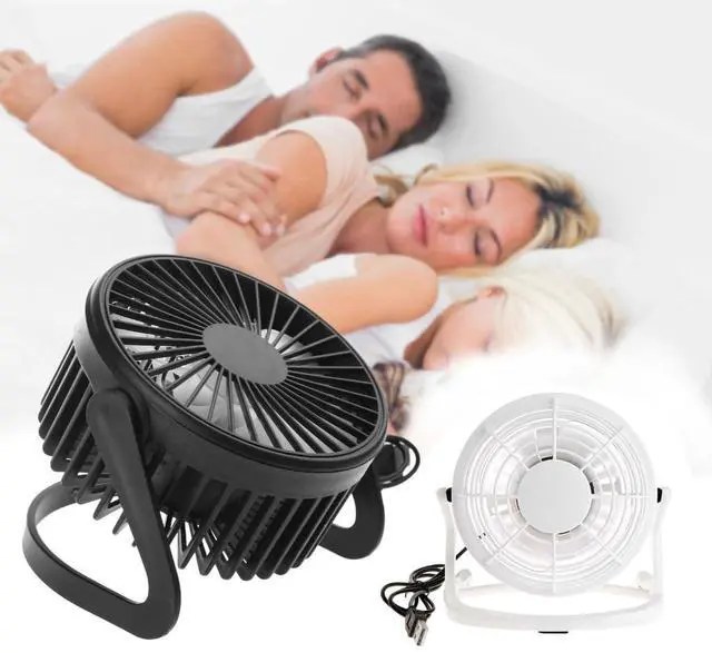 Alt view image 2 of 7 - Mini Portable Super Mute Plastic USB Fan Desk Cooling Laptop Notebook PC Cooler