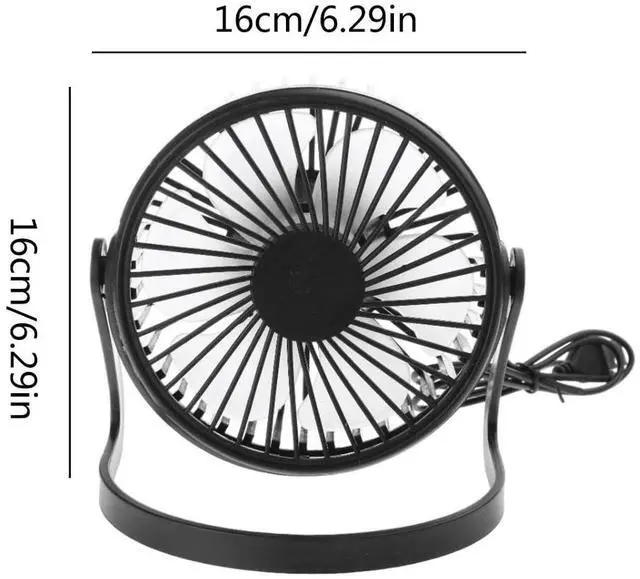 Alt view image 4 of 7 - Mini Portable Super Mute Plastic USB Fan Desk Cooling Laptop Notebook PC Cooler