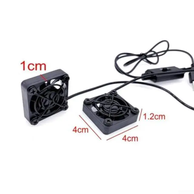 Alt view image 6 of 7 - Mini USB Fan with 3 Adjustable Speeds, for For laptops and Other Devices, Compact Design for Efficient Cooling (A)