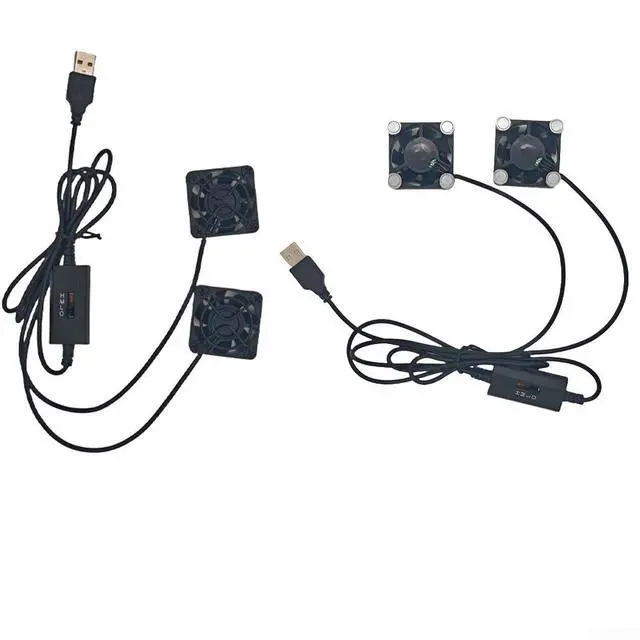 Alt view image 7 of 7 - Mini USB Fan with 3 Adjustable Speeds, for For laptops and Other Devices, Compact Design for Efficient Cooling (A)