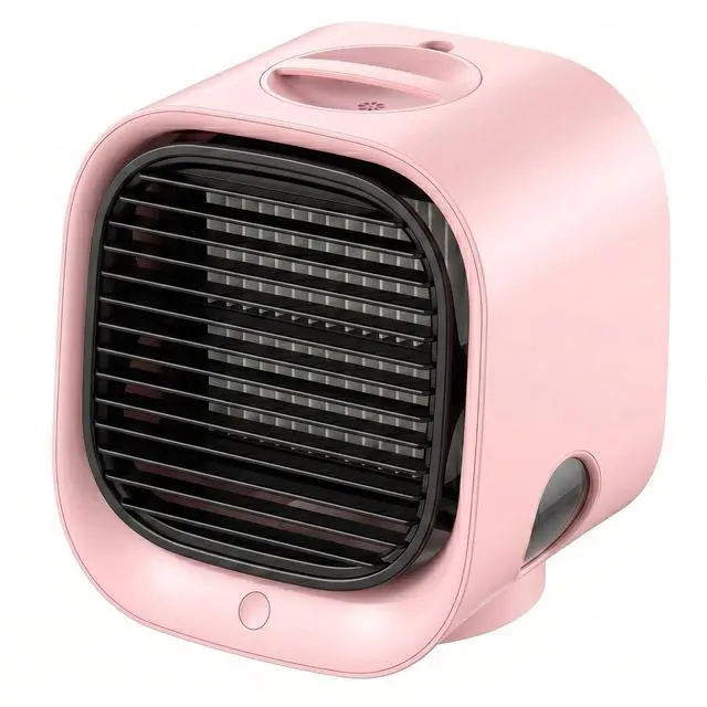 Main image of Portable Conditioner - NEW Air Ac, 90-Second Cooling, Energy Efficient & Ultra-Quiet with 3 Speeds & Night Light for Bedrooms, Apartments, Offices, Dorm Rooms (Pink)