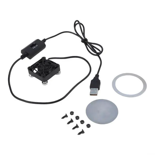 Alt view image 6 of 7 - USB Cooling Fan With 3 Adjustable Speeds Perfect For For Laptops And Small Electronics In Limited Spaces(B)