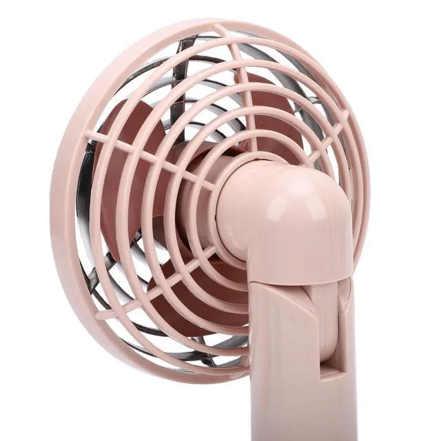 Alt view image 6 of 7 - Quiet Desk Fan 100 Speed Portable Table Fan USB Small Desk Mini Personal Desktop, Cooling Strong Airflow Quiet Fans for Bedroom, Home (Pink)