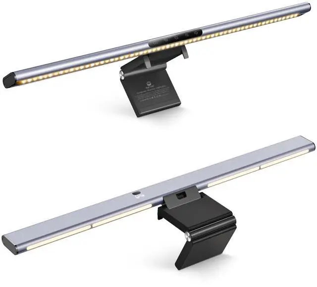 Main image of 16.7" Computer Monitor Light Bar with Ambient Backlight, USB Reading LED Lamp, Screen Monitor Lamp, Touch + Gesture Control, Dimmable Desk Light, Eye-Caring, No Screen Glare for (Basic)