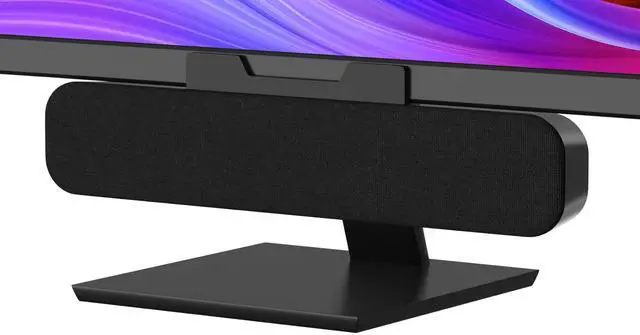 Main image of Computer Speakers for Desktop PC, Monitor Speakers for Laptop,Pc Speakers with Loud Sound,Volume Control Easily Clamps to Monitors(Black)