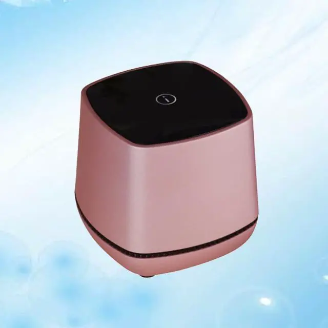 Alt view image 6 of 7 - Portable Computer Speakers USB Powered Desktop Mini Speaker Bass Sound Music Player Wired Small (Rose Gold)