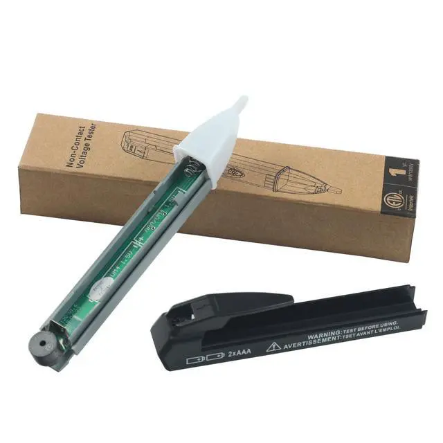 Alt view image 6 of 6 - Non-Contact Voltage Tester Tools,LED Flashlight,Buzzer Alarm,AC Voltage Detector Pen,Test Range 60V - 1000V for Live/Null Wire Judgment