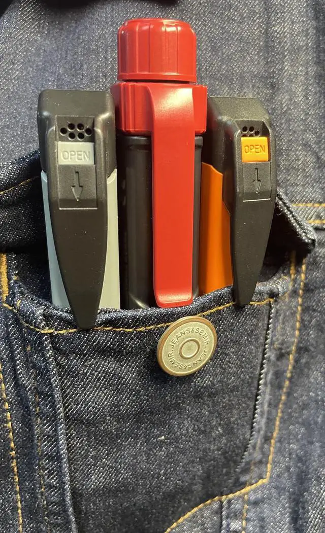 Alt view image 5 of 6 - Non-Contact Voltage Tester Tools,LED Flashlight,Buzzer Alarm,AC Voltage Detector Pen,Test Range 60V - 1000V for Live/Null Wire Judgment