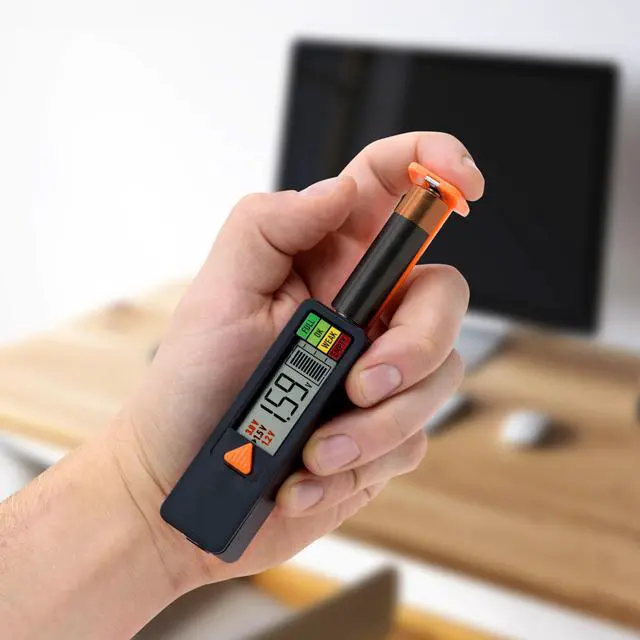 Alt view image 2 of 6 - 911-65557-INT Portable Digital Battery Tester,Black