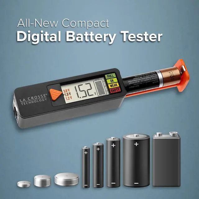 Alt view image 3 of 6 - 911-65557-INT Portable Digital Battery Tester,Black