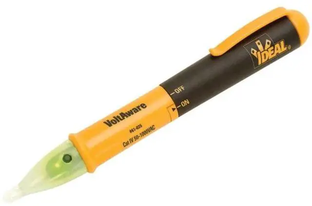 Main image of INC. 61-025 Volt Aware Non-Contact Voltage Tester, Clear and Compact Voltage Testing, CATIV for 1000V
