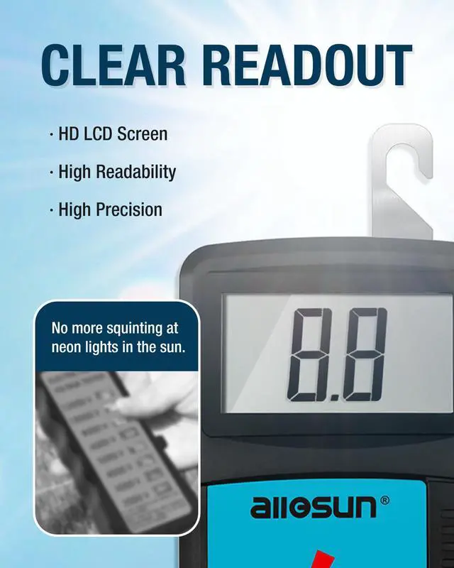 Alt view image 3 of 7 - Electric Fence Tester Fault Finder Digital Electric Fence Voltage Tester Max 9.9kv, Blue (EM555)