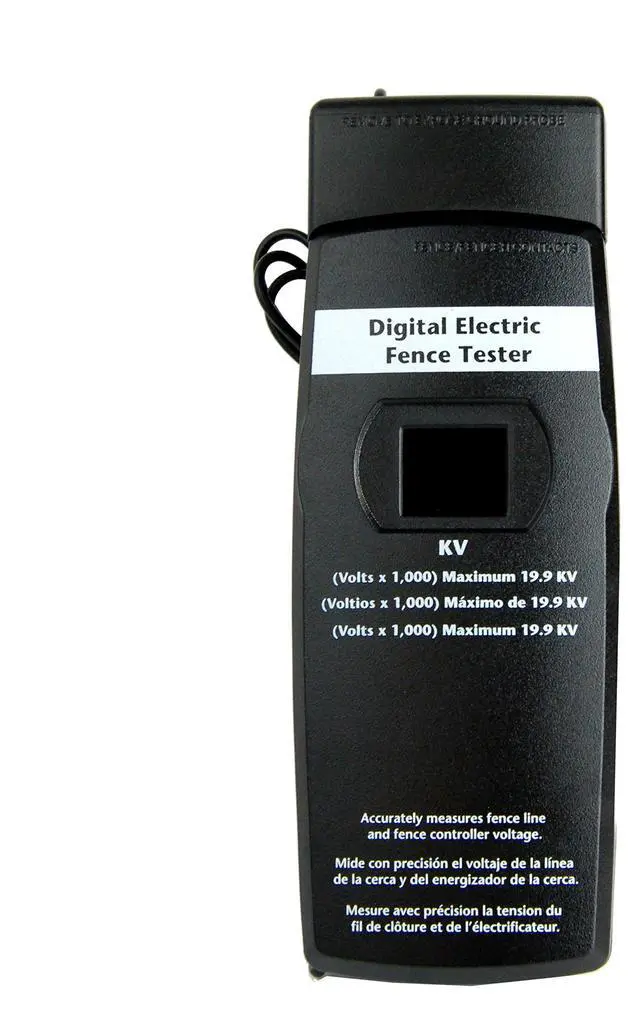Main image of Digital Electronic Fence Tester - DEFT - Electric Fence Tester with Backlit Display - Convenient Pocket Size