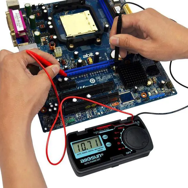 Alt view image 6 of 7 - Pocket Size Compact Digital Multimeter Auto Range Multi Continuity Tester (EM3082 (auto Range))