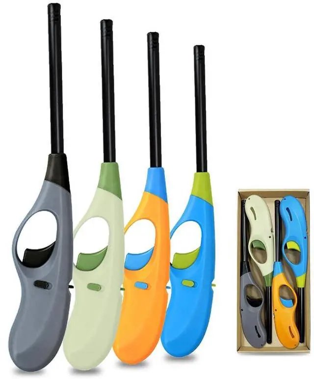 Main image of 4PCS Butane Lighter Refillable Canle Lighter for Grill Candle(No Butane)