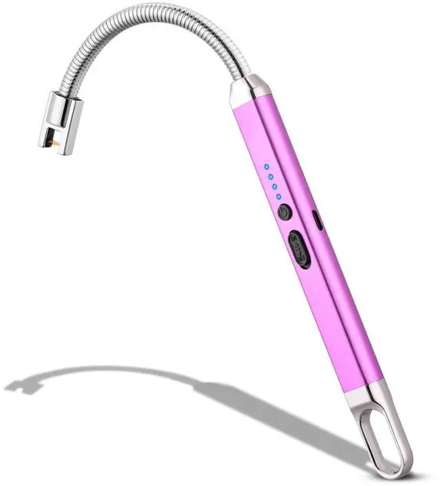 Main image of Electric Candle Lighter, Valentine's Day Gifts for Women Mom Men Wife, USB Arc Rechargeable Windproof Long Lighter for Candle BBQ Birthday Housewarming Gift Idals